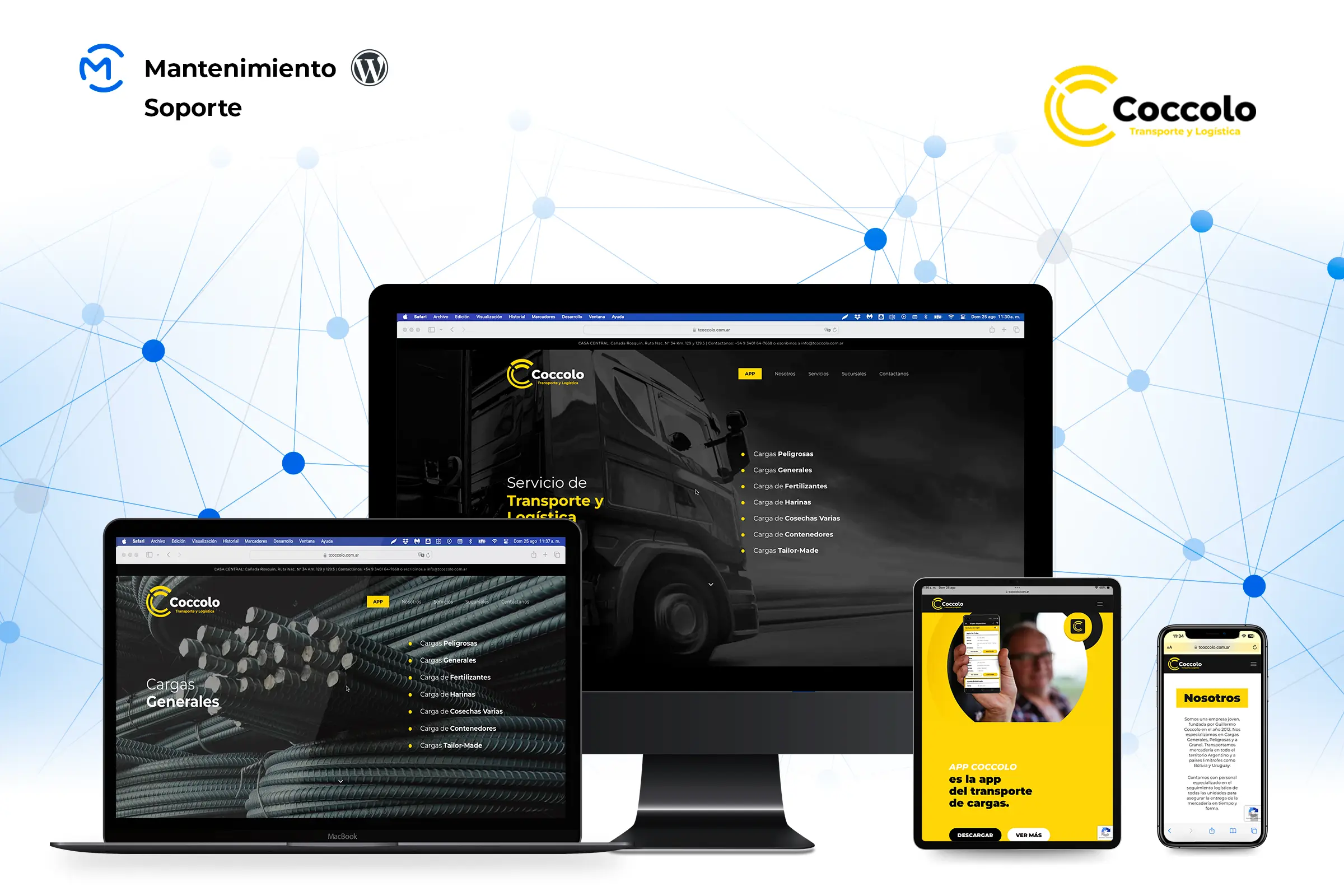 Coccolo, Transporte y Logística